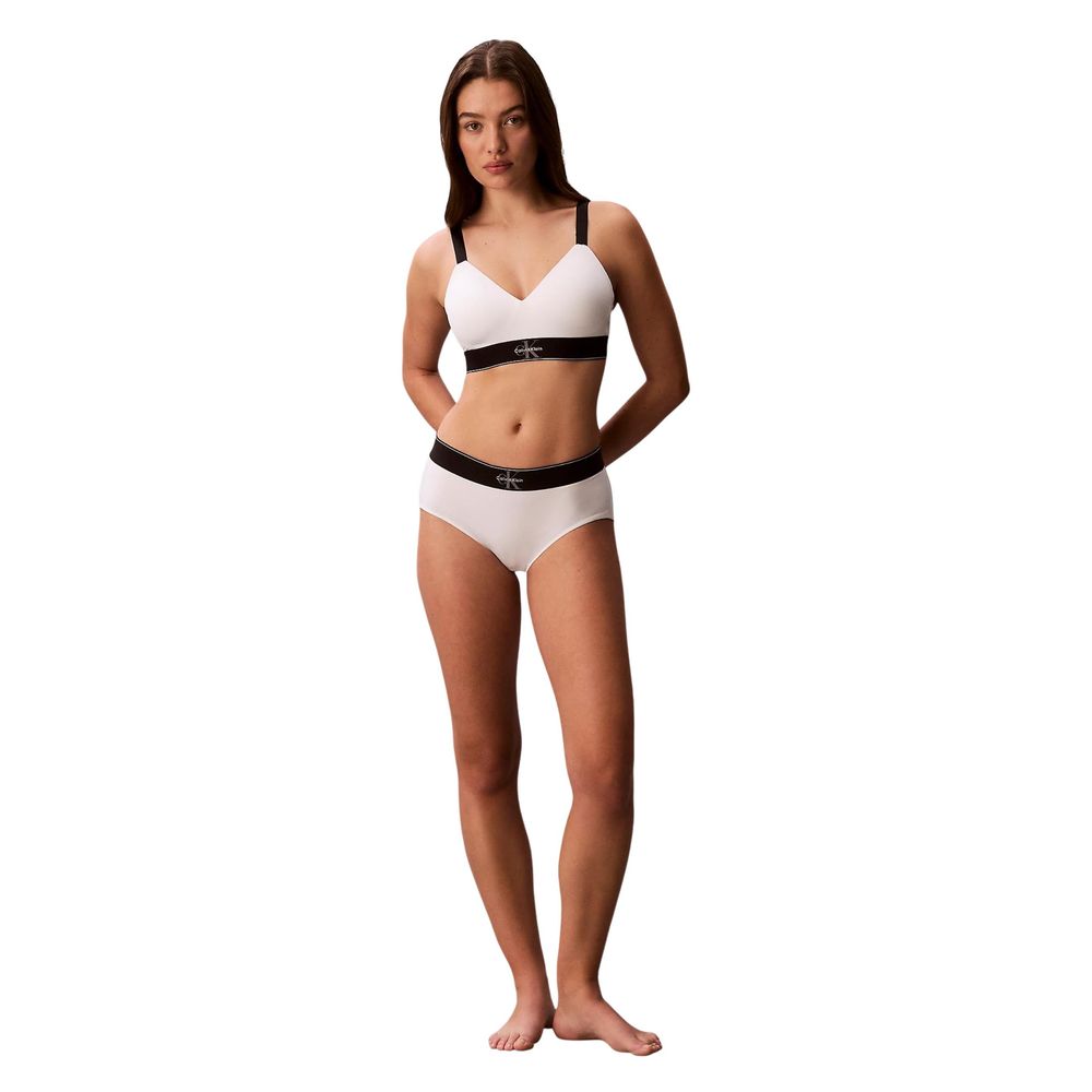 Calvin Klein Underwear Weißer BH aus recyceltem Polyester
