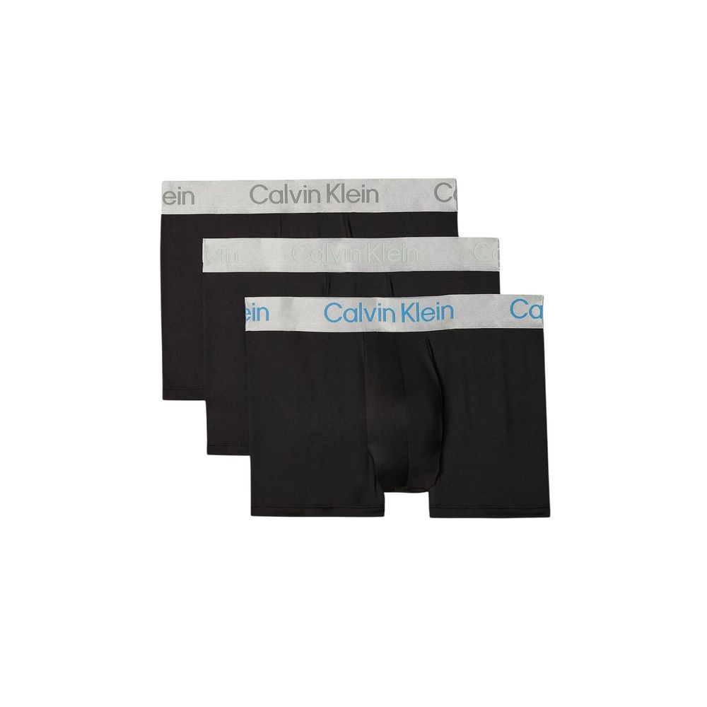 Calvin Klein Underwear Boxershorts aus recyceltem Polyester in Schwarz und Weiß
