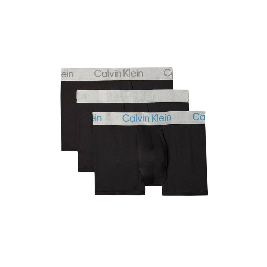 Calvin Klein Underwear Boxershorts aus recyceltem Polyester in Schwarz und Weiß