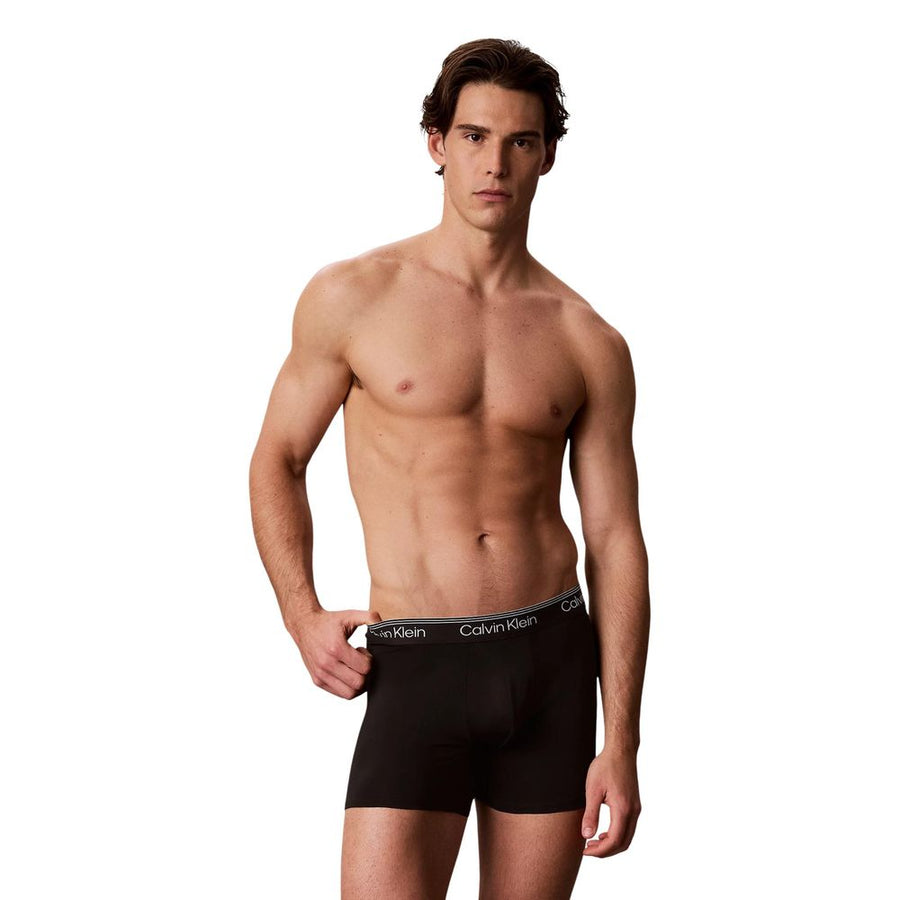 Calvin Klein Underwear Graue Boxershorts aus recyceltem Polyester