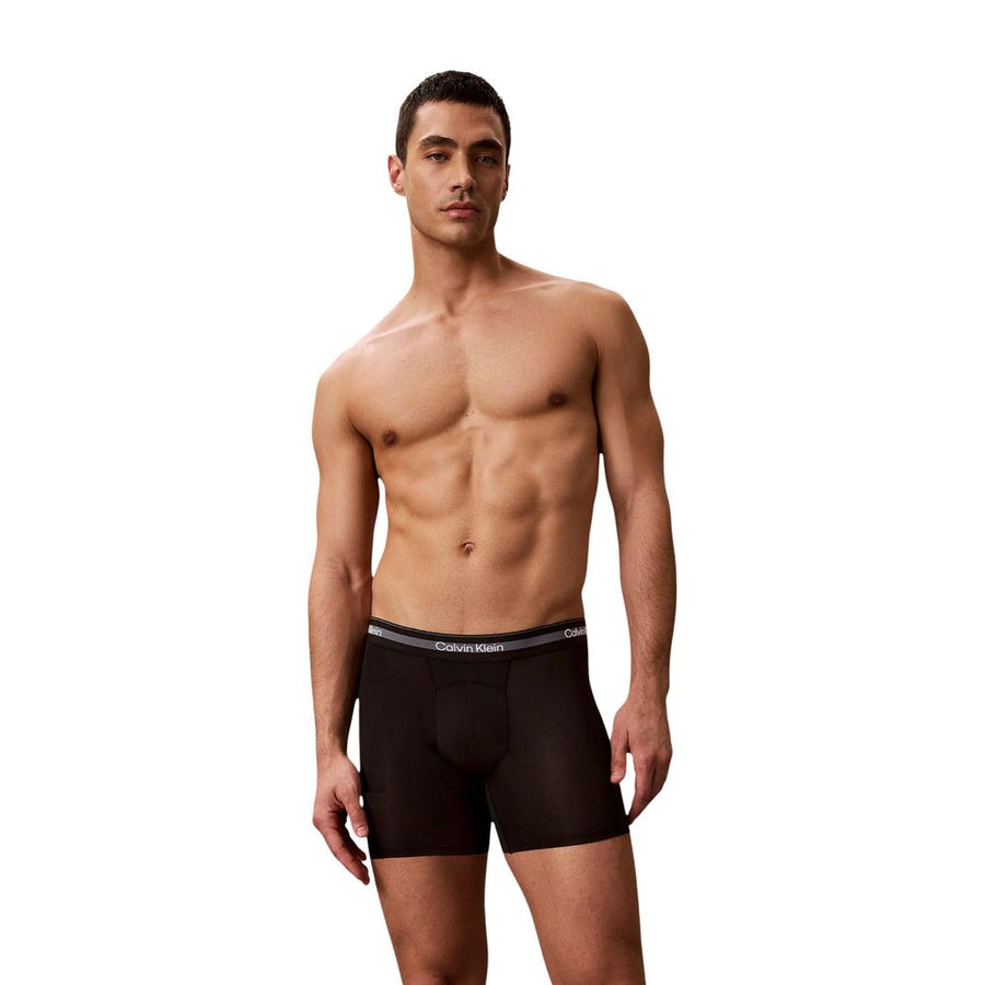 Calvin Klein Underwear Schwarze Boxershorts aus recyceltem Polyester