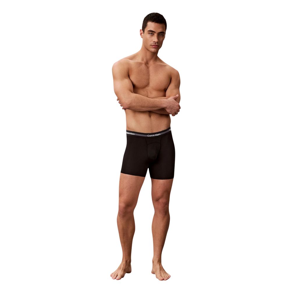 Calvin Klein Underwear Schwarze Boxershorts aus recyceltem Polyester