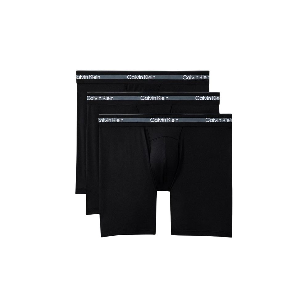 Calvin Klein Underwear Schwarze Boxershorts aus recyceltem Polyester