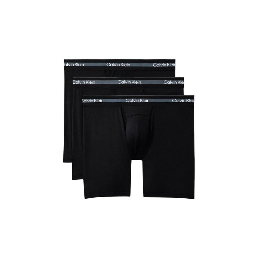 Calvin Klein Underwear Schwarze Boxershorts aus recyceltem Polyester
