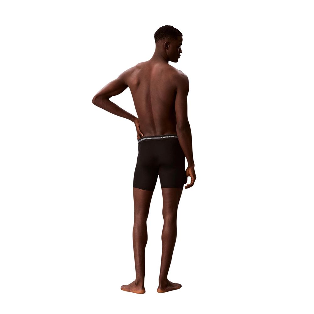 Calvin Klein Underwear Schwarze Boxershorts aus recyceltem Polyester
