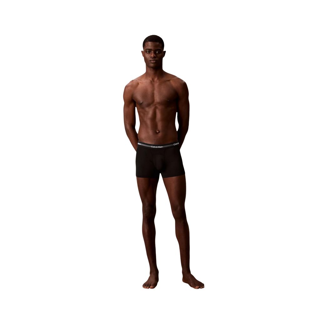 Calvin Klein Underwear Schwarze Boxershorts aus recyceltem Polyester