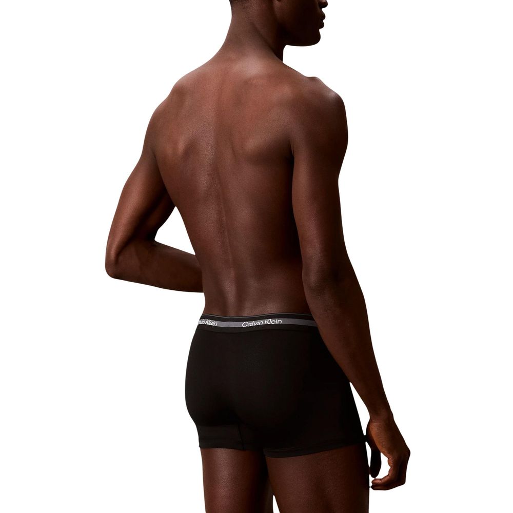 Calvin Klein Underwear Schwarze Boxershorts aus recyceltem Polyester