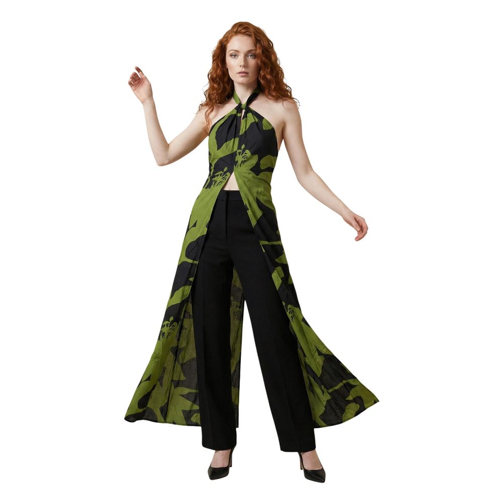 Replay Two-Tone Viscose Maxi Dress