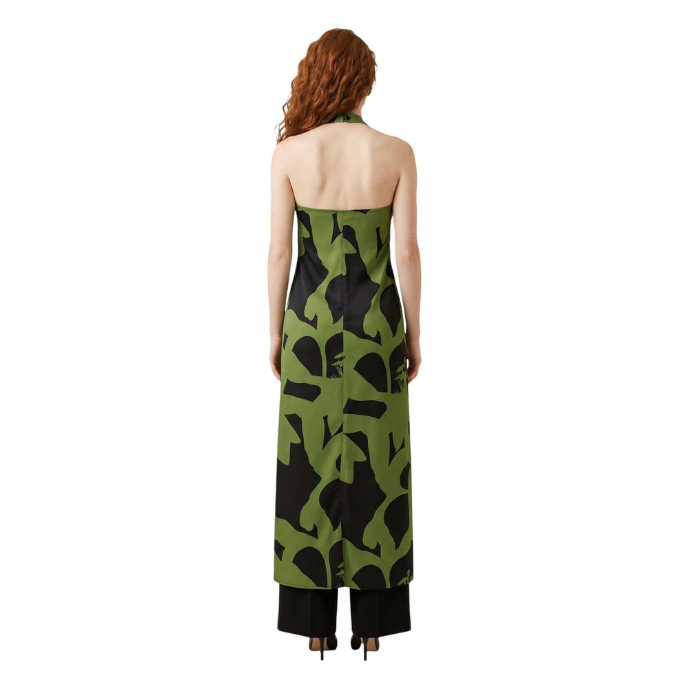 Replay Two-Tone Viscose Maxi Dress