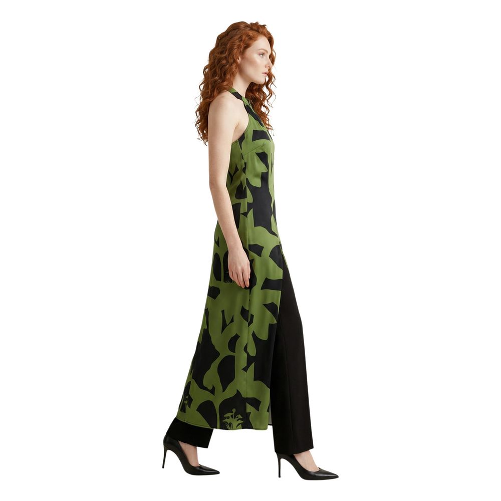 Replay Two-Tone Viscose Maxi Dress