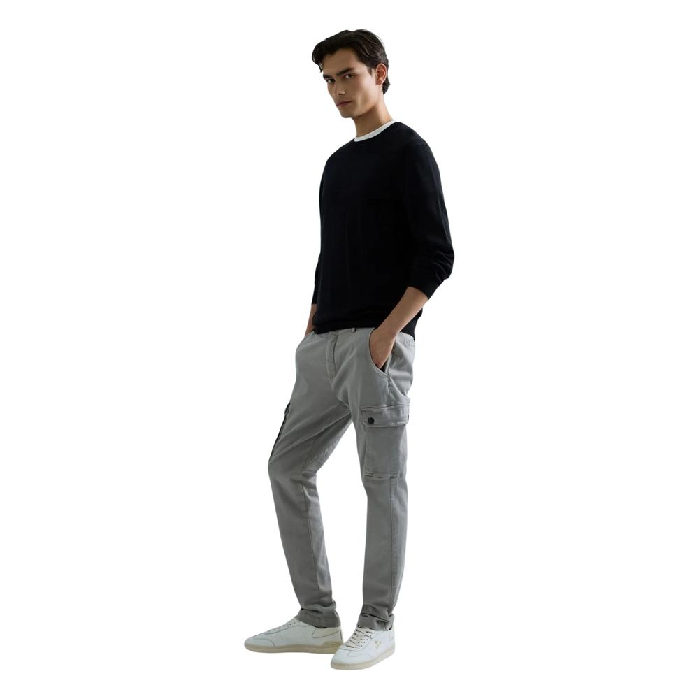 Replay Schwarzer Baumwoll-Sweatshirt