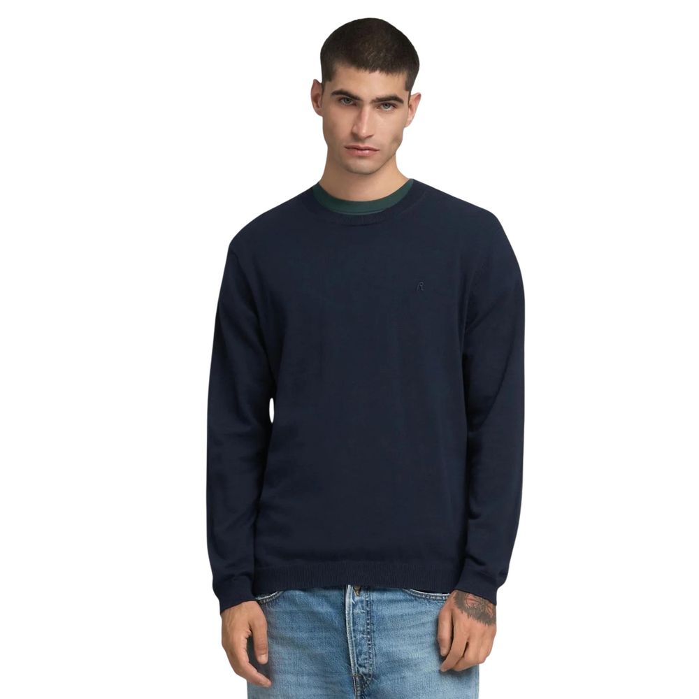 Replay Blauer Baumwoll-Sweatshirt
