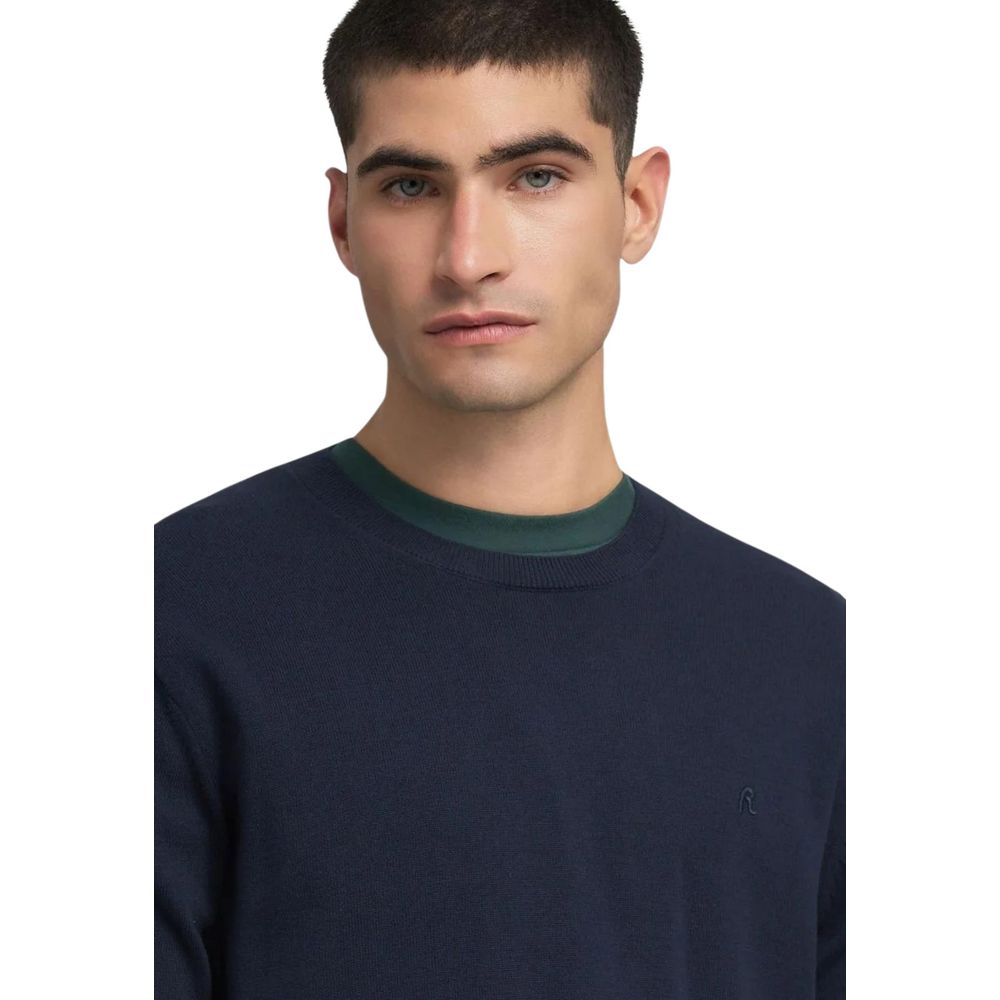 Replay Blauer Baumwoll-Sweatshirt