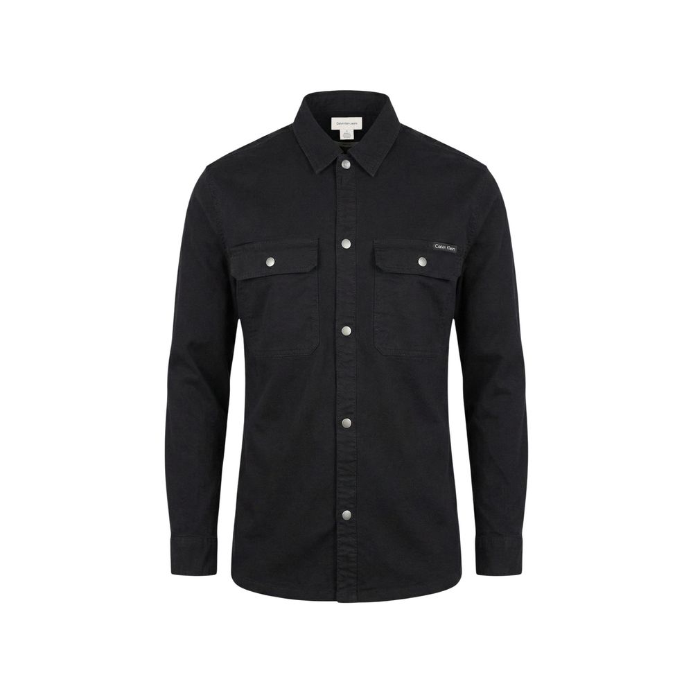 Calvin Klein Jeans Black Cotton Shirt