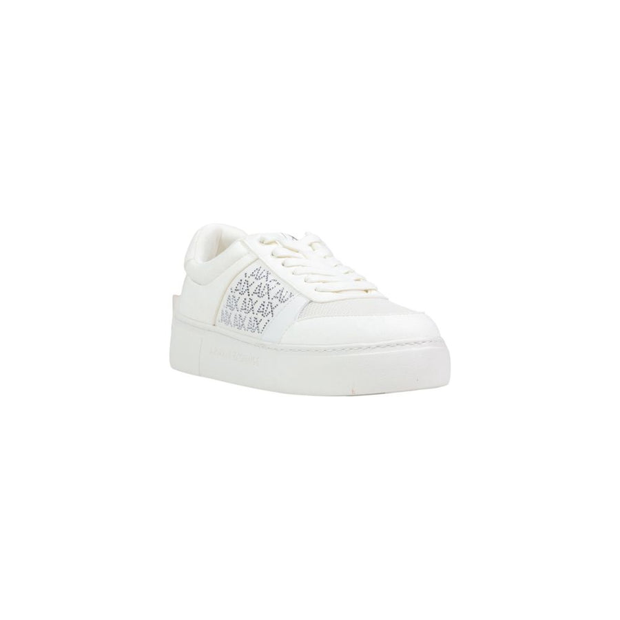 Armani Exchange Weiße Sneaker aus Polyamid
