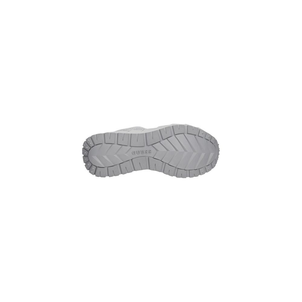 Guess Silberne Chunky Sneaker aus Polyester