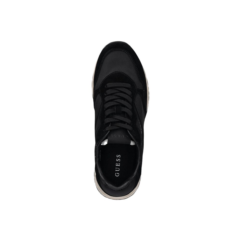 Guess Schwarze Sneaker aus Polyester für sportliche Looks