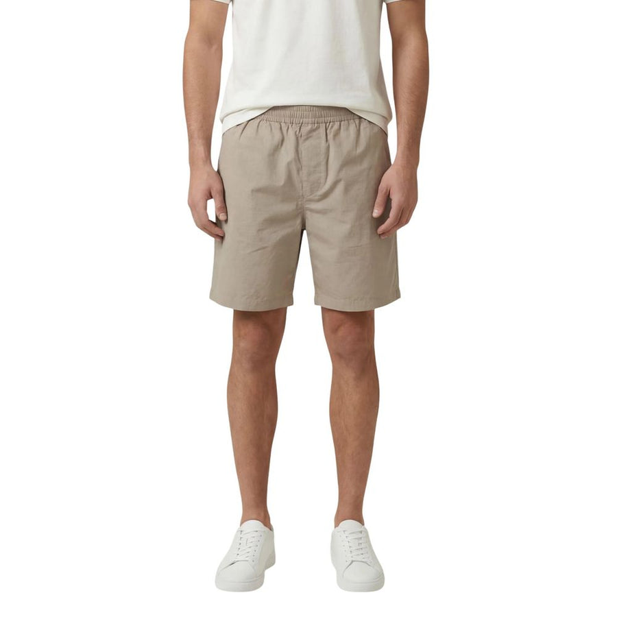 Armani Exchange Beige Baumwollshorts Knielang
