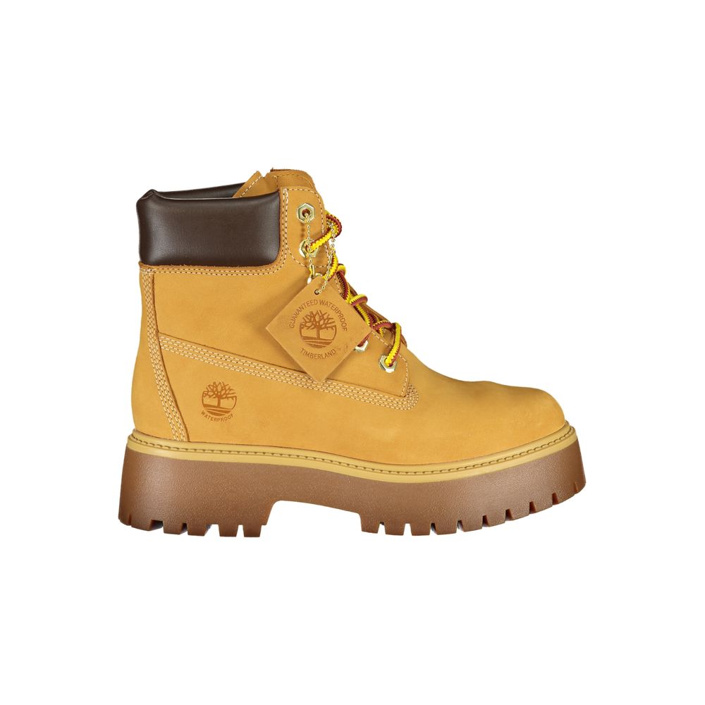 Timberland Brown Leather Women's Boots