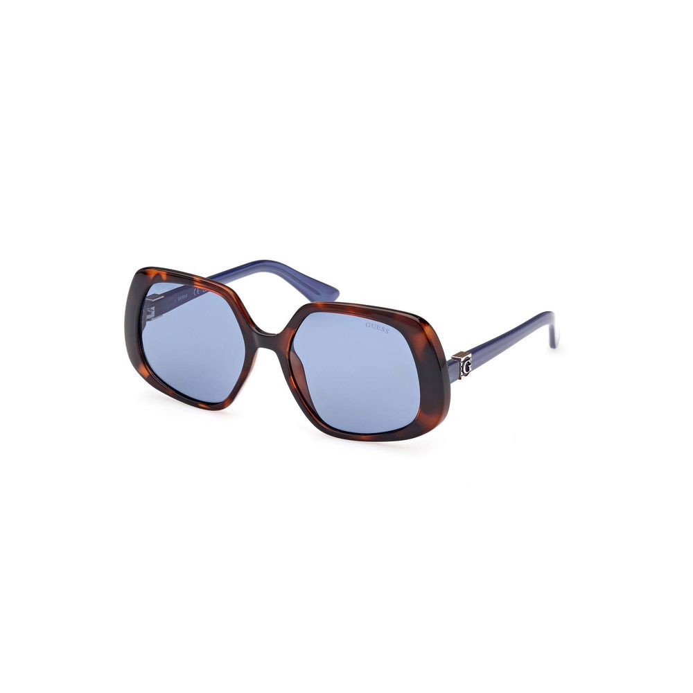 Guess Jeans Marrone Damen-Sonnenbrille mit Einspritzung