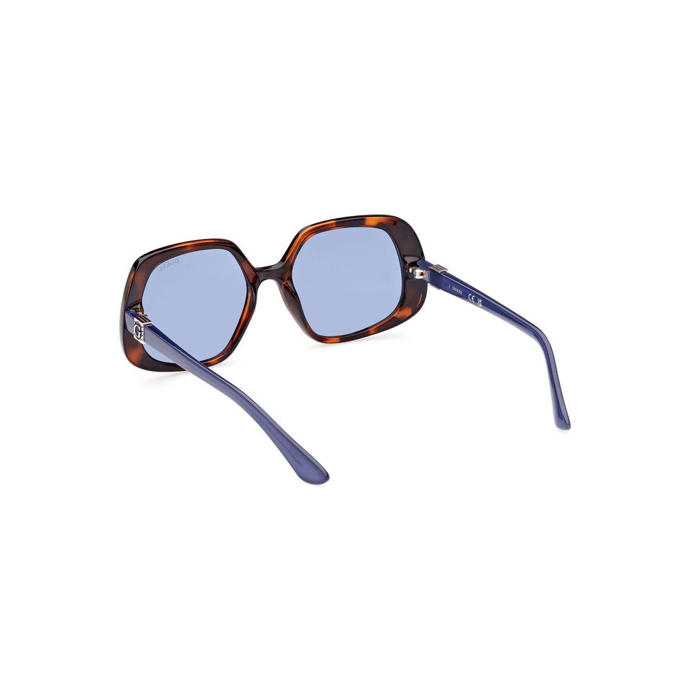 Guess Jeans Marrone Damen-Sonnenbrille mit Einspritzung