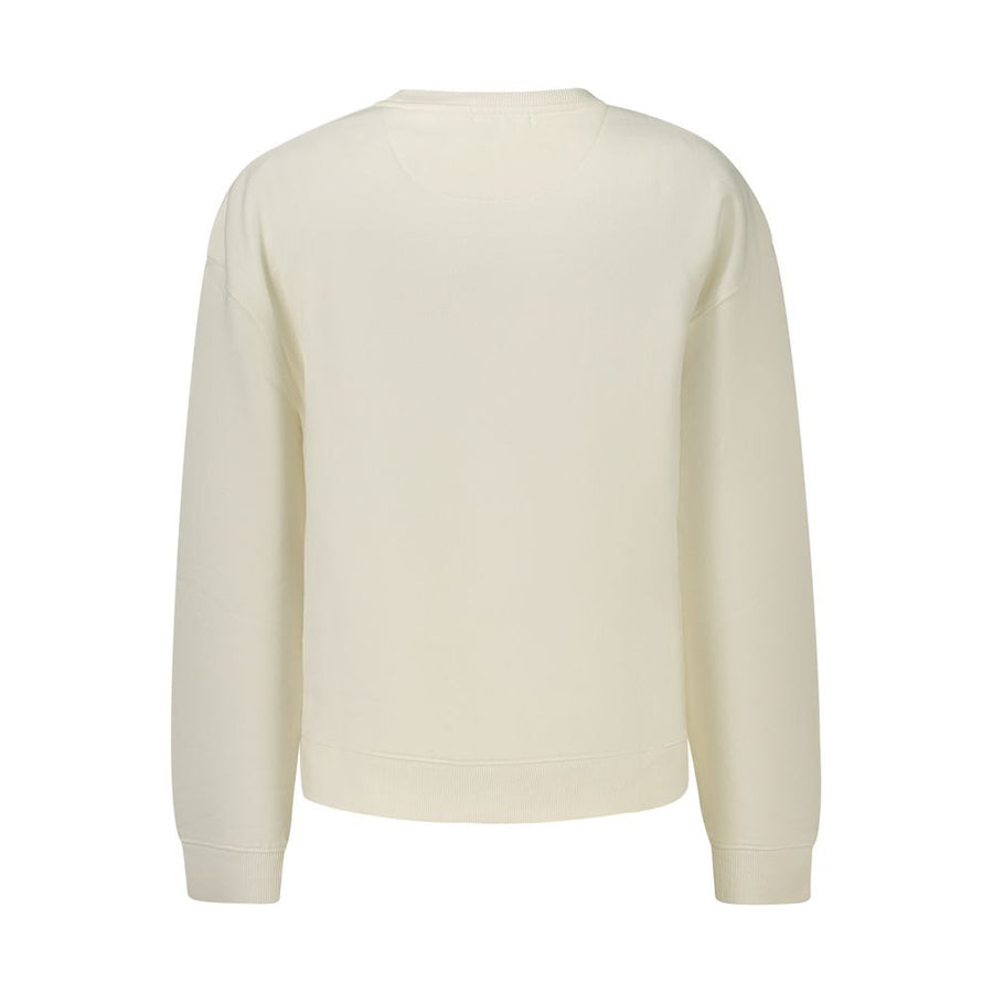 Pepe Jeans Weißes Sweatshirt aus Baumwollmischung für Damen