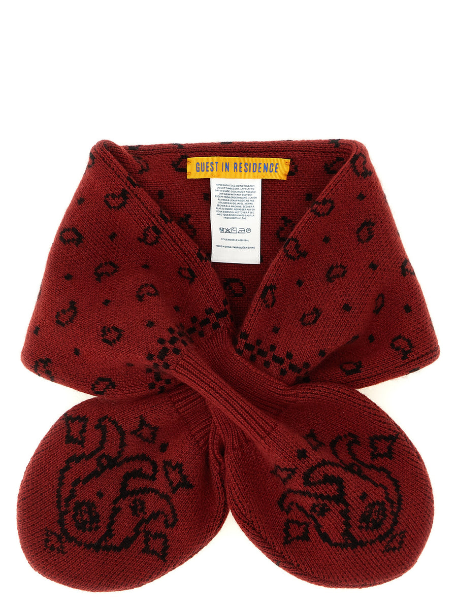 Guest in Residence Roter Woll-Foulard