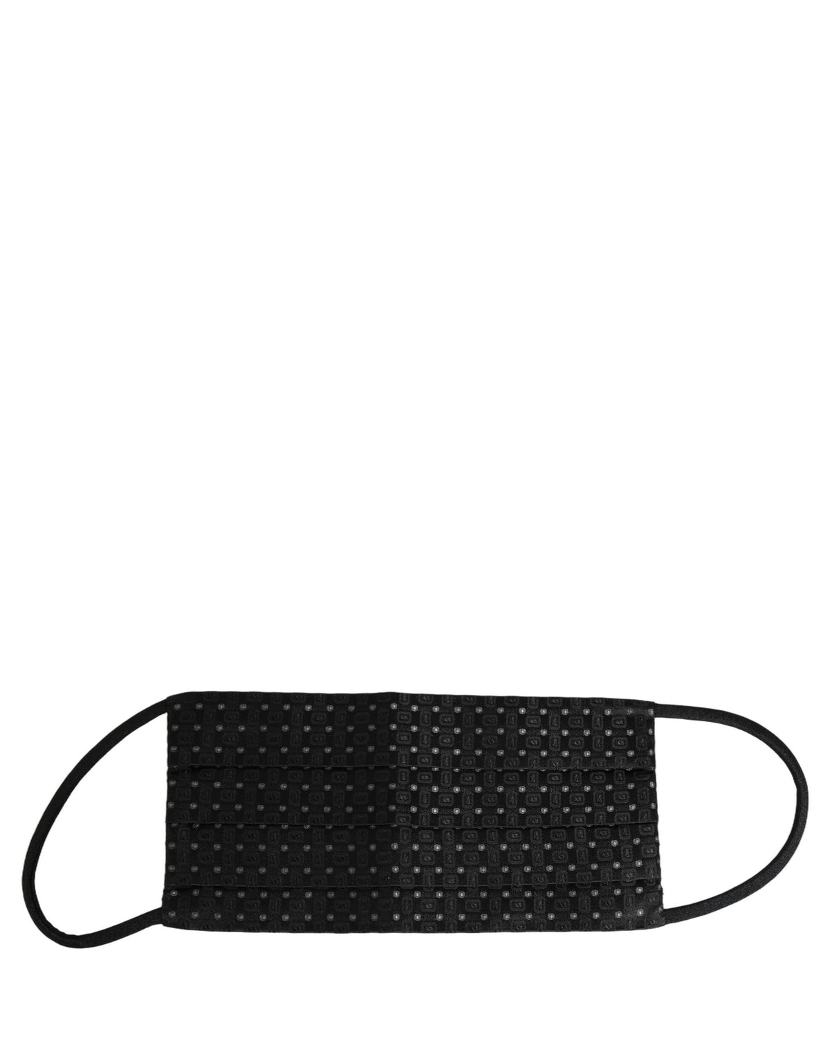 Dolce & Gabbana Gelbe DG CASA Logo-Gesichtsmaske für Herren mit elastischem Ohrband