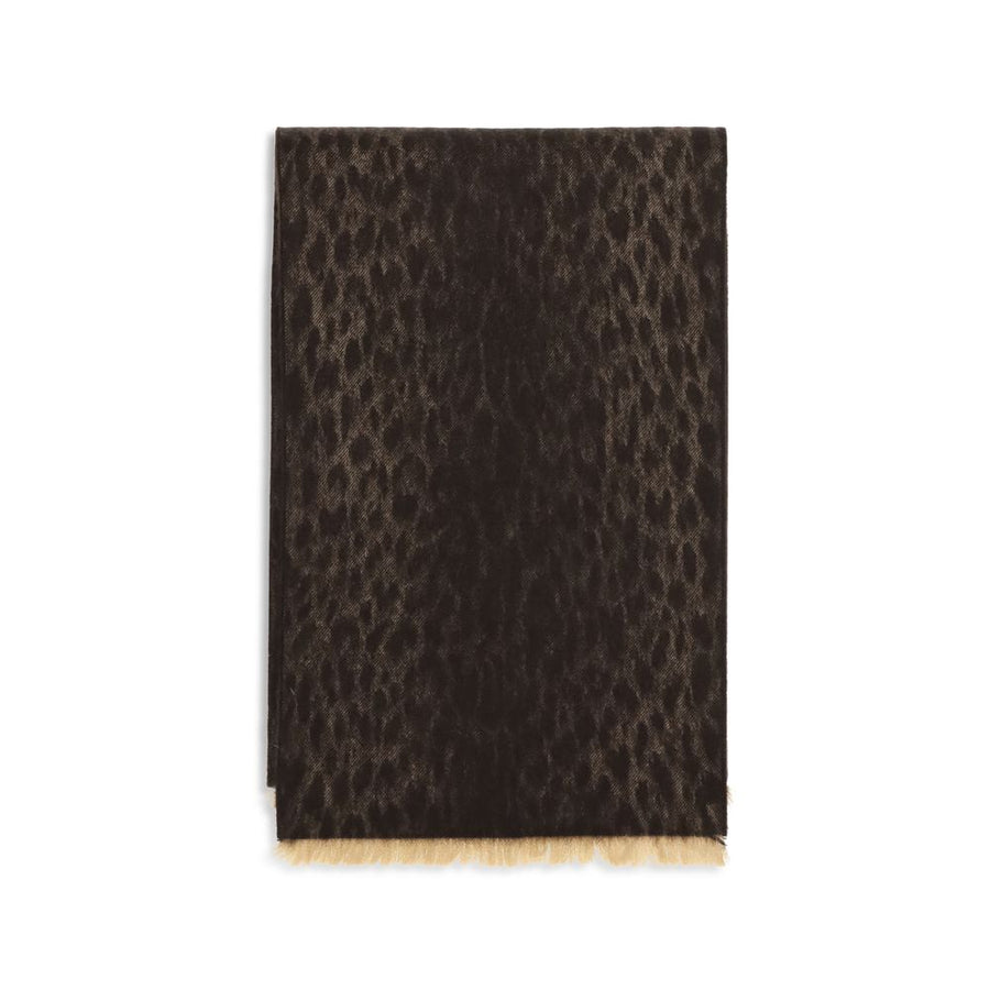 Gucci Brauner Wollschal Oves Aries