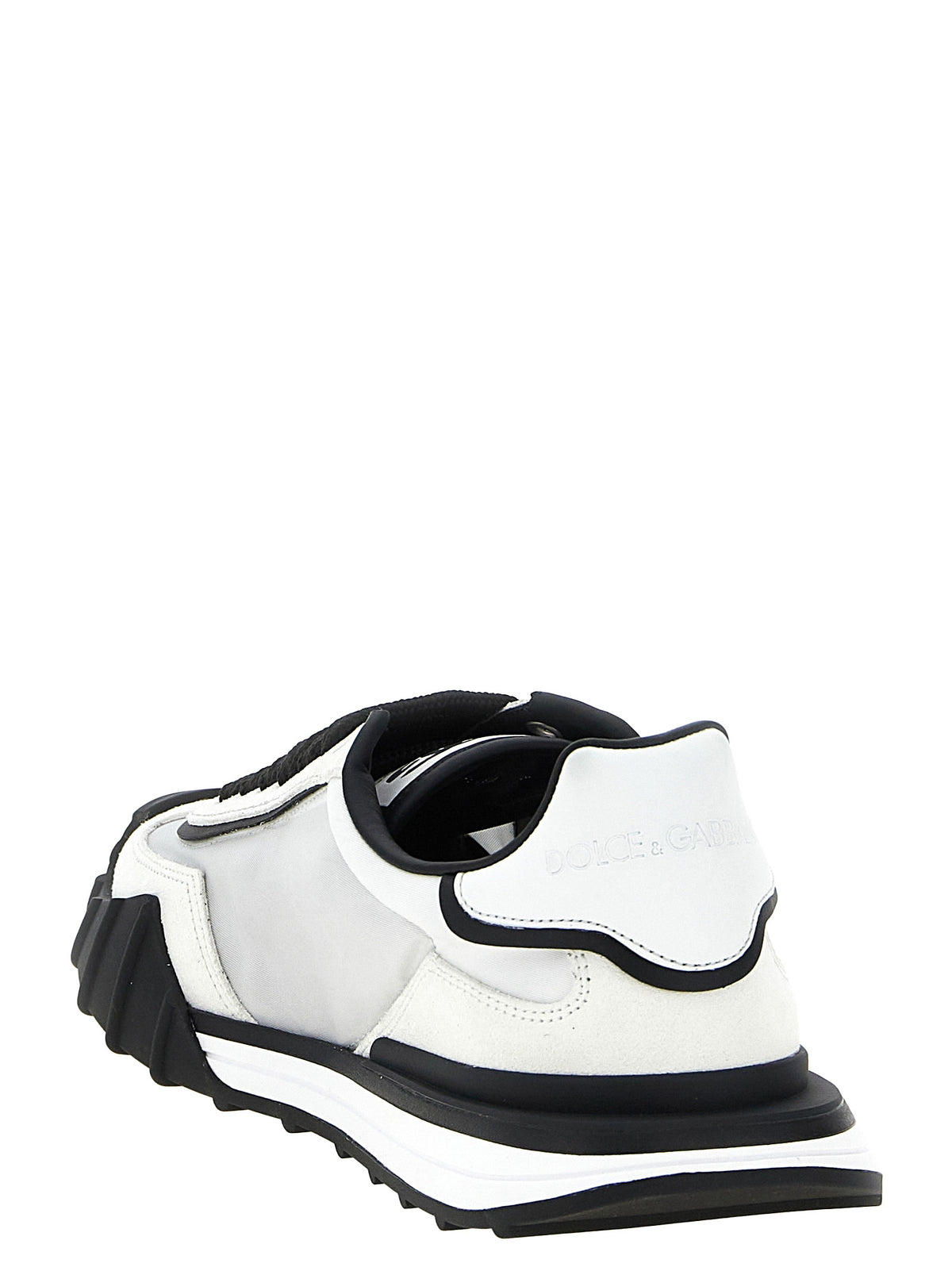 Dolce & Gabbana Two-Tone Athletic-Style Polyamide Sneakers