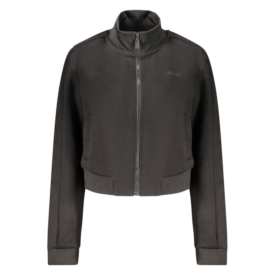 Guess Jeans Schwarzer Polyester-Sweatshirt