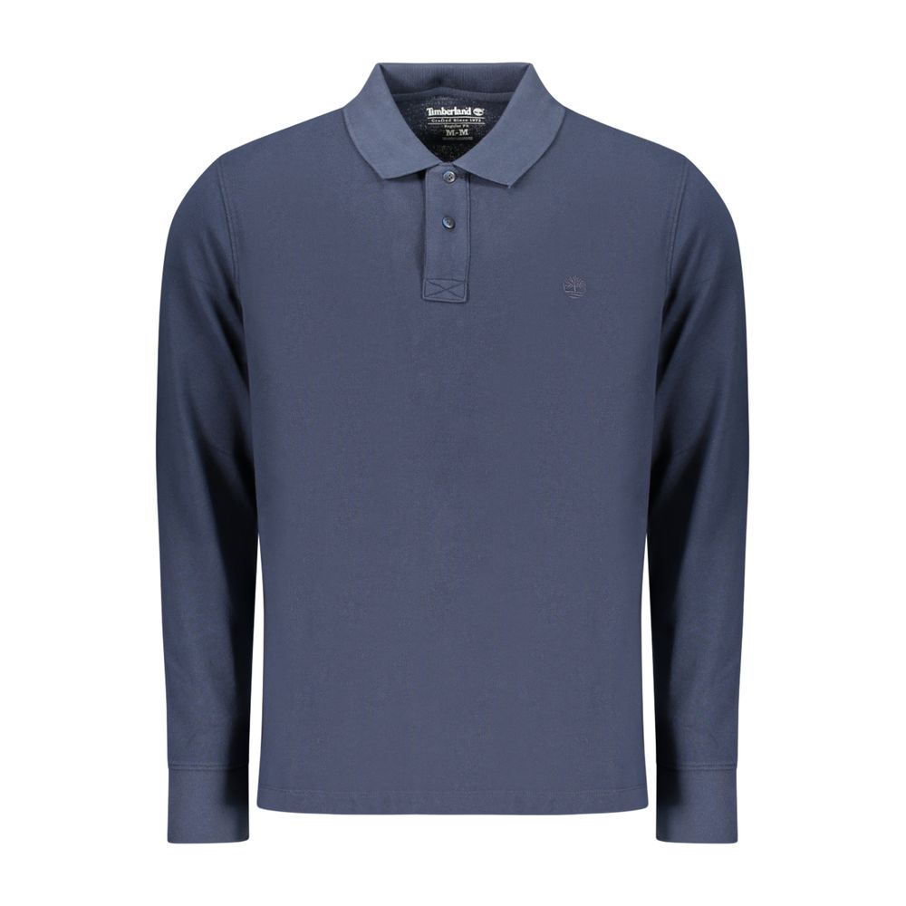 Timberland Blaues Baumwoll-Polohemd