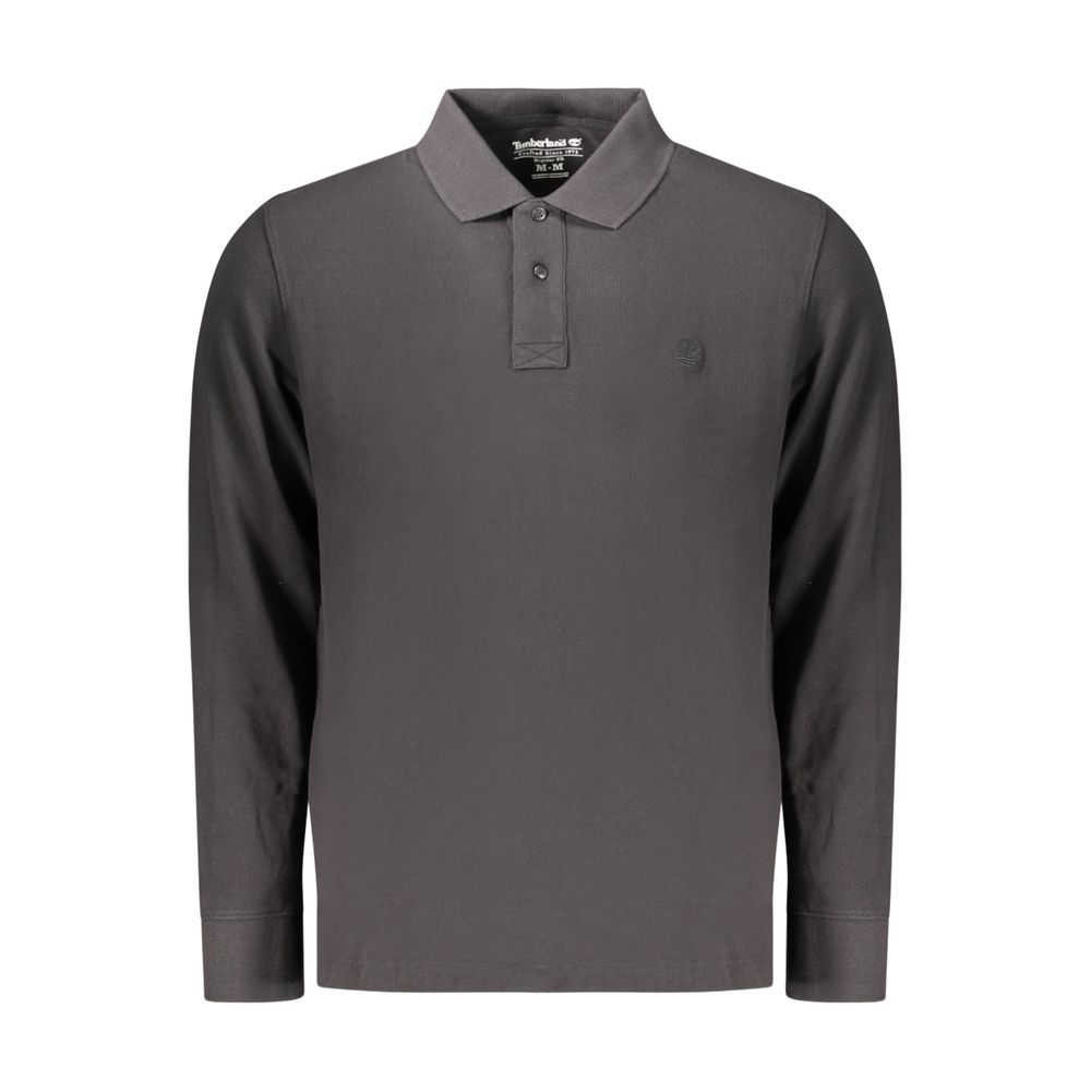 Timberland Schwarzes Baumwoll-Poloshirt
