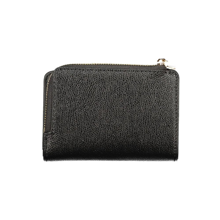 Guess Jeans Schwarzes Portemonnaie aus Polyethylen