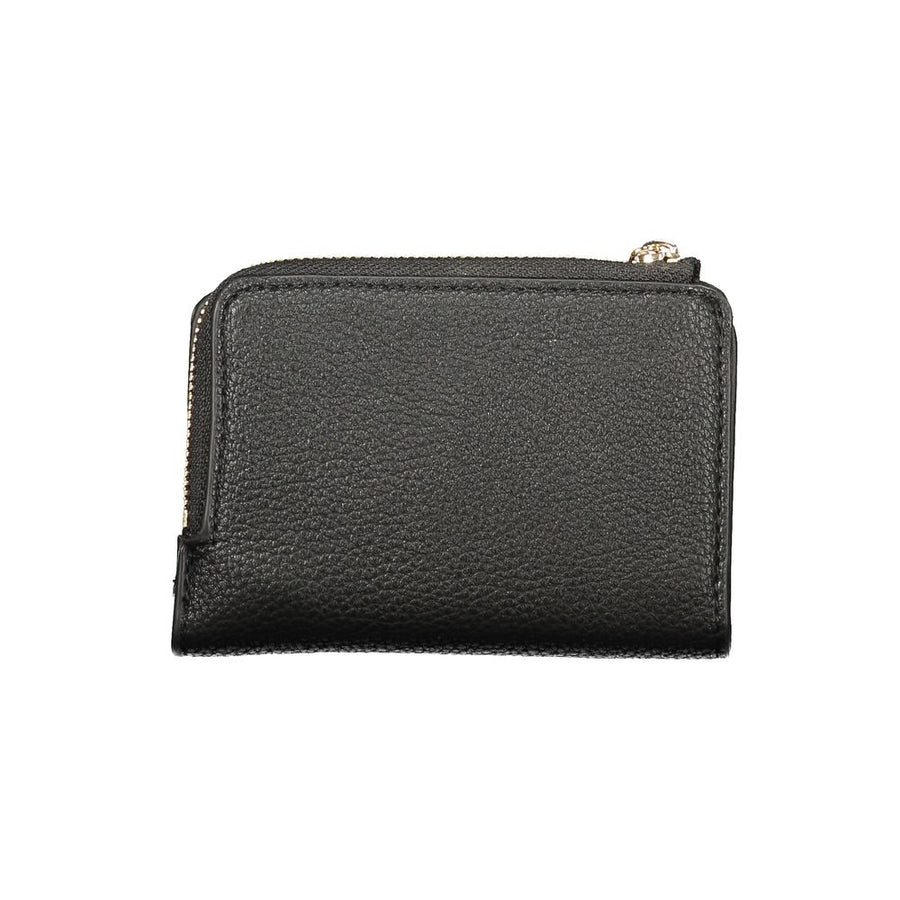 Guess Jeans Schwarzes Portemonnaie aus Polyethylen