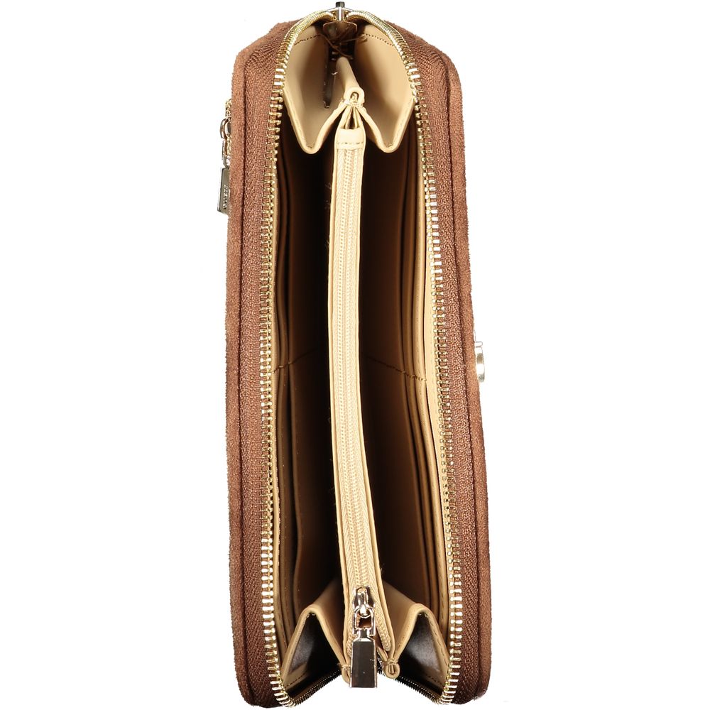 Guess Jeans Beige Polyester Geldbörse
