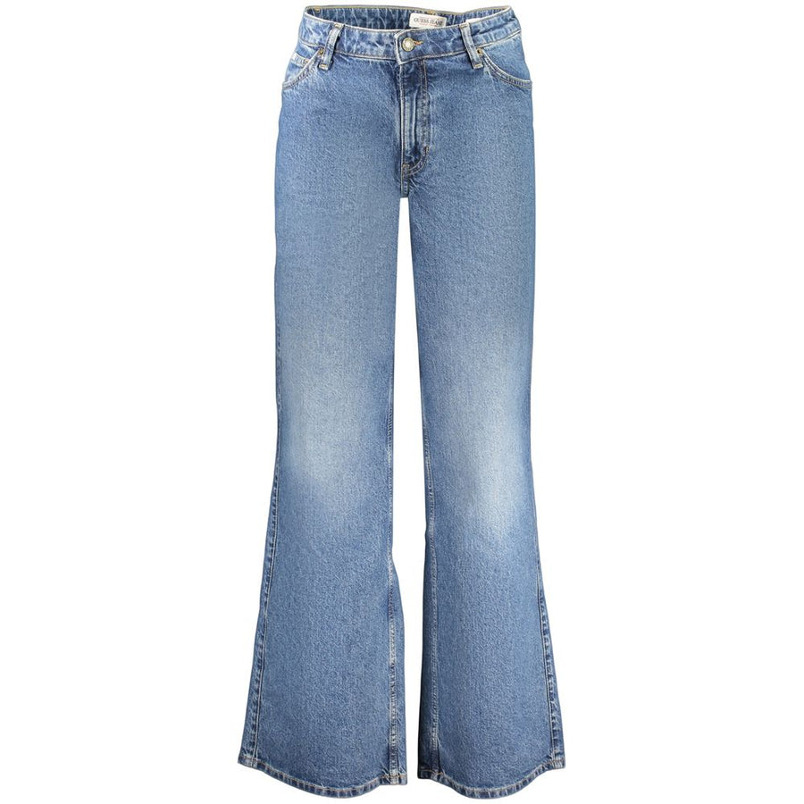 Guess Jeans Blaue Damenjeans aus Wolle