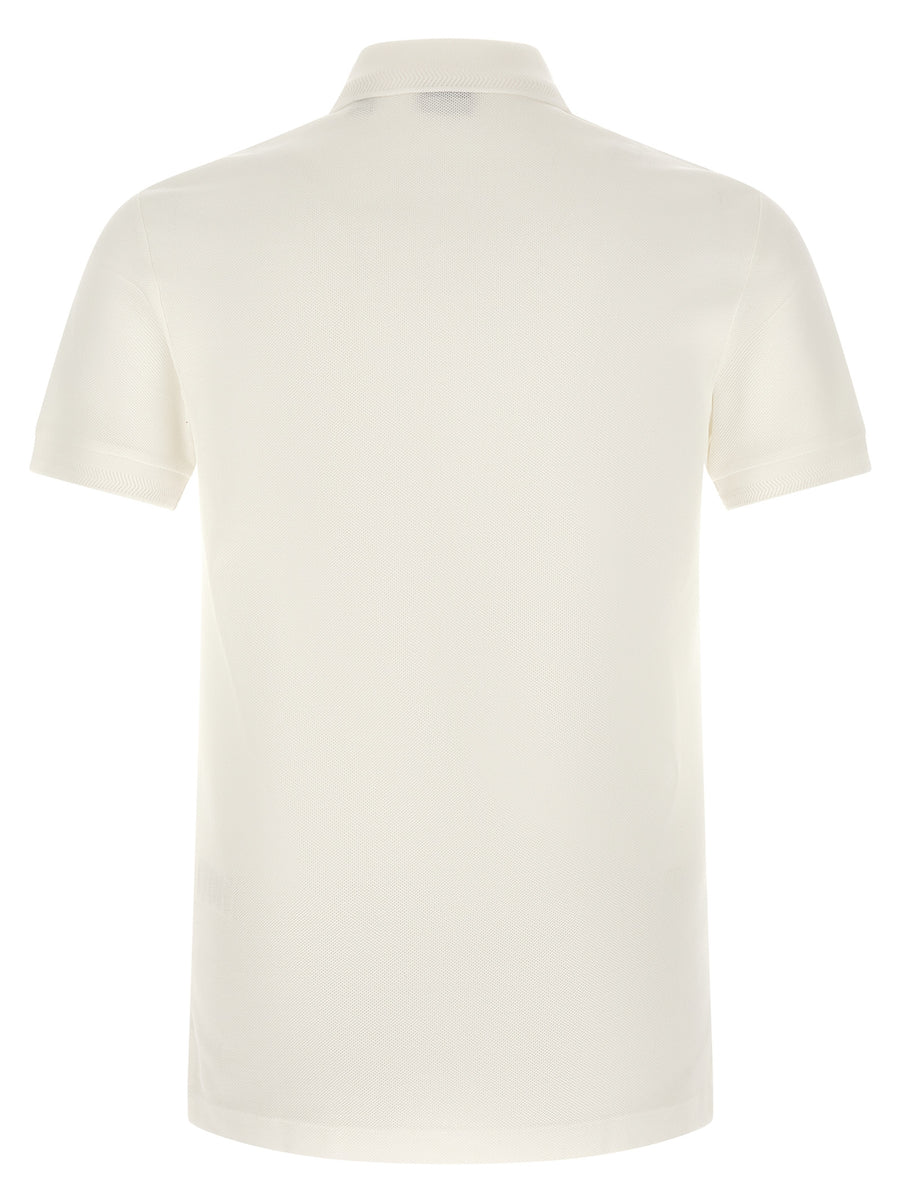 Burberry Weißes Poloshirt aus Baumwolle