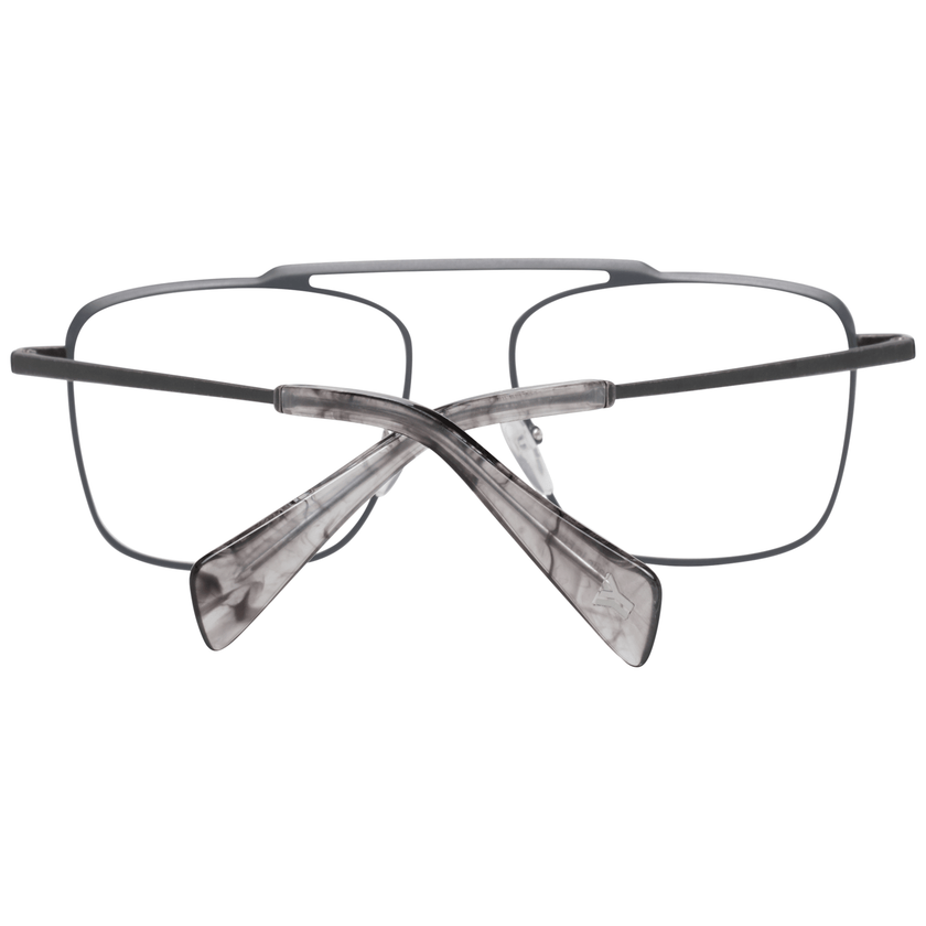 Yohji Yamamoto Graue Titan-Brillenfassung