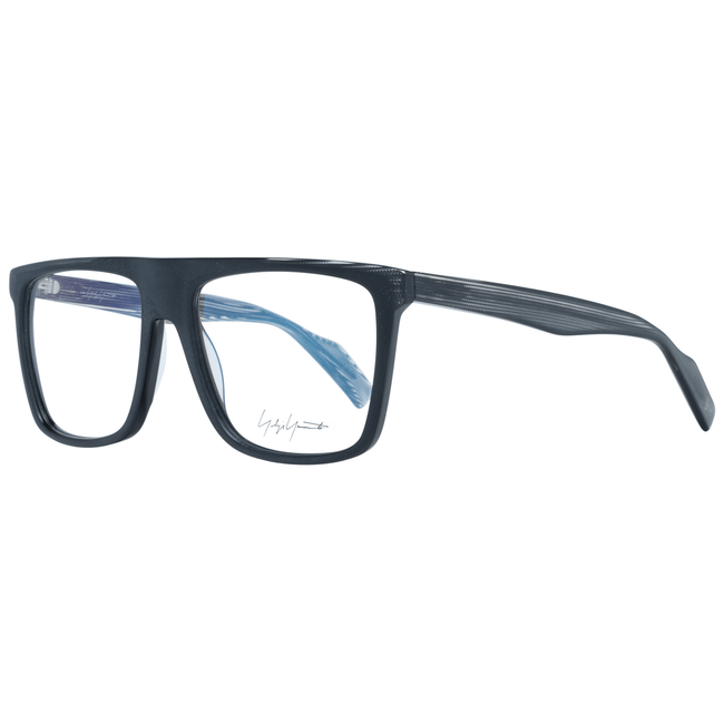 Yohji Yamamoto Schwarze Kunststoffbrille (Gestell)