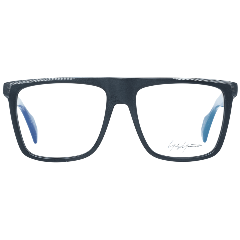 Yohji Yamamoto Schwarze Kunststoffbrille (Gestell)