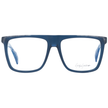 Yohji Yamamoto Blaue Kunststoffbrille (Gestell)