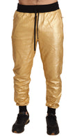 Dolce & Gabbana Goldschwein des Jahres Baumwollhosen Hose