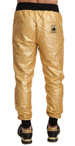 Dolce & Gabbana Goldschwein des Jahres Baumwollhosen Hose