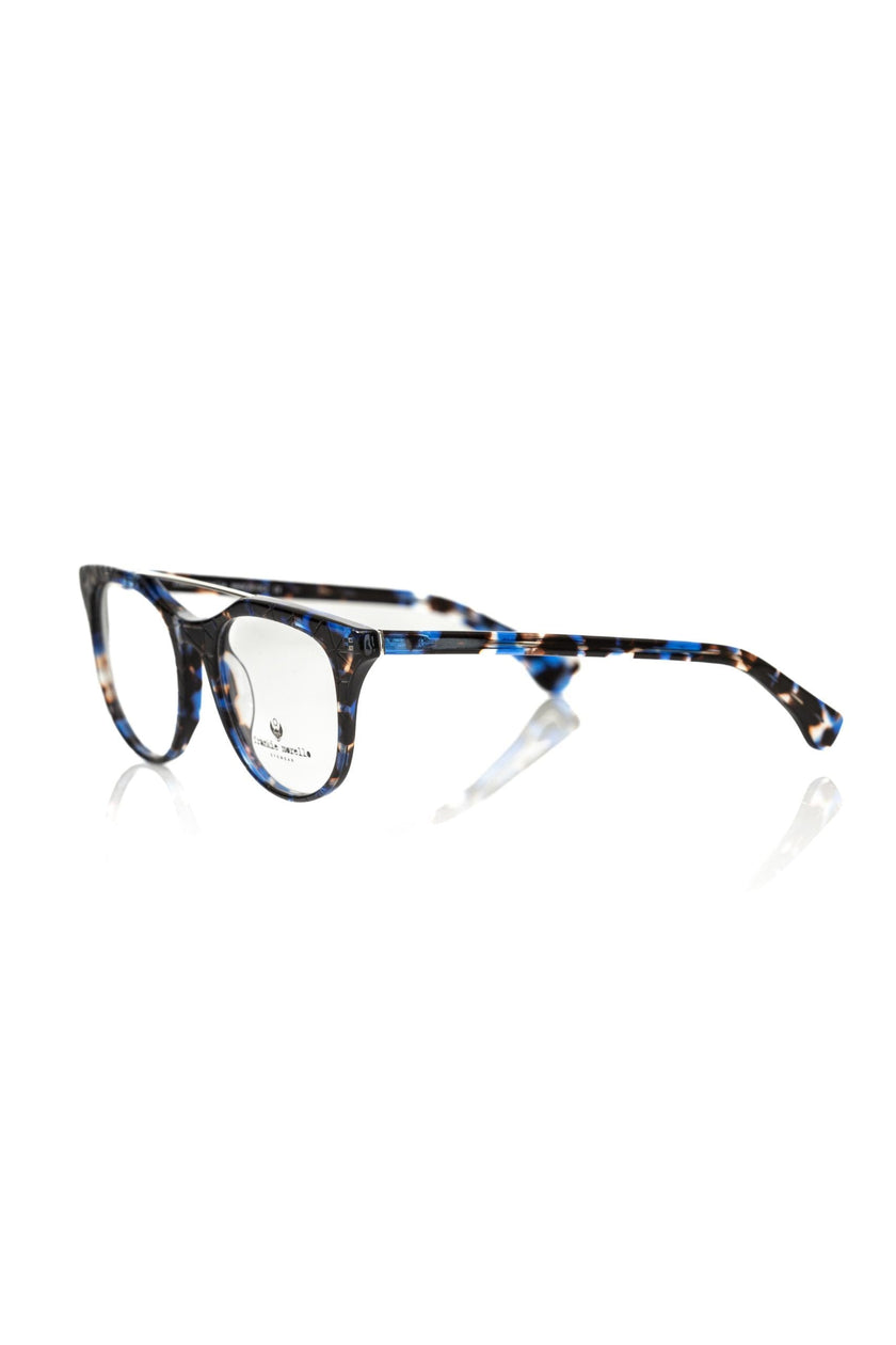 Frankie Morello Blaues Herren-Acetatgestell