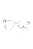 Frankie Morello Silbermetallische Unisex-Fassung