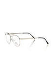 Frankie Morello Silbermetallische Unisex-Fassung