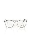 Frankie Morello Graue Metall-Brille für Herren