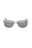 Frankie Morello Herren-Sonnenbrille mit silbernen Fasern