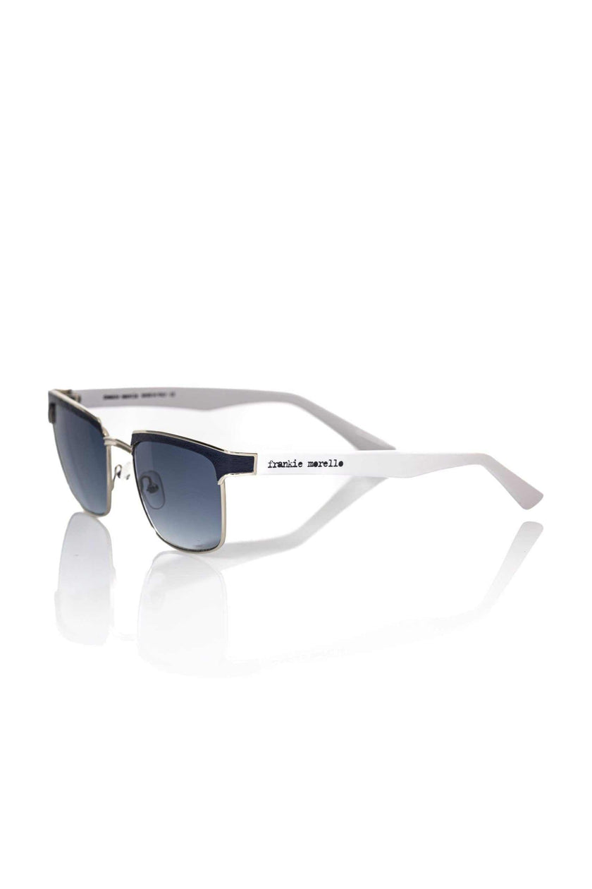 Frankie Morello Sonnenbrille Herren schwarz Metallfaser UV400 Schutz leicht und robust